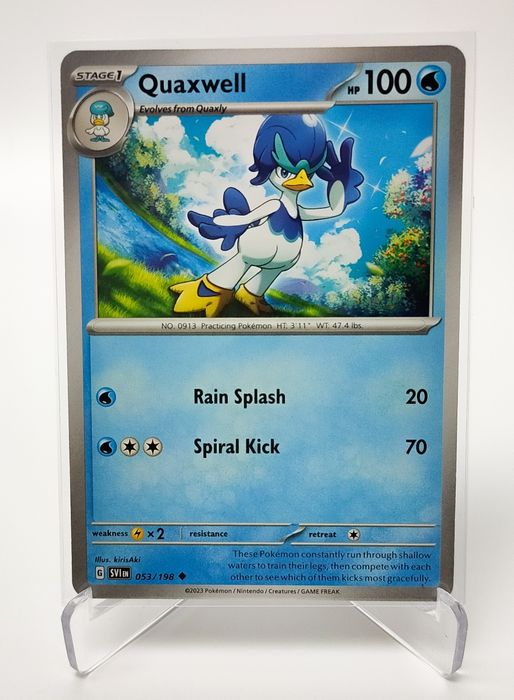 Quaxwell 053/198 karta pokemon Scarlet & Violet