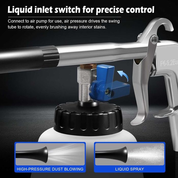 MaxAwe Pistolet do czyszczenia pod wysokim ciśnieniem 6-9,2bar