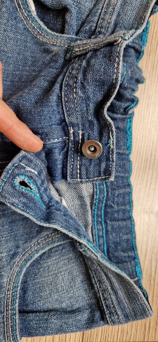 Spodenki 122/128 jeans dla chłopca