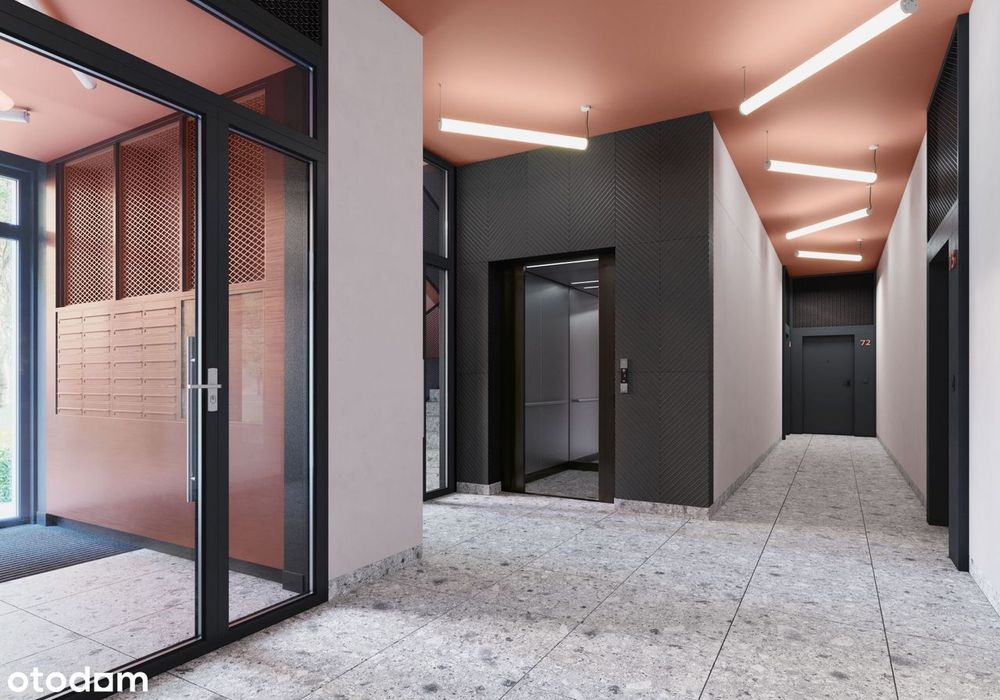 2-pokojowe mieszkanie 47m2 + loggia Bezpośrednio