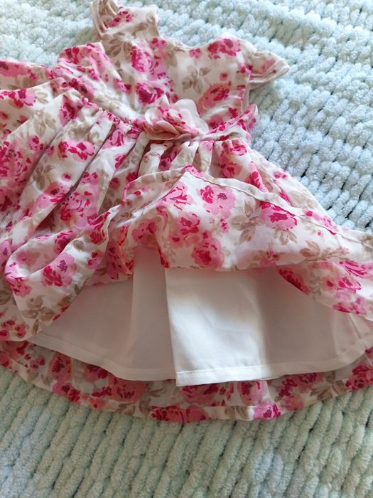 Дитяча святкова літня сукня від George 0-3m.