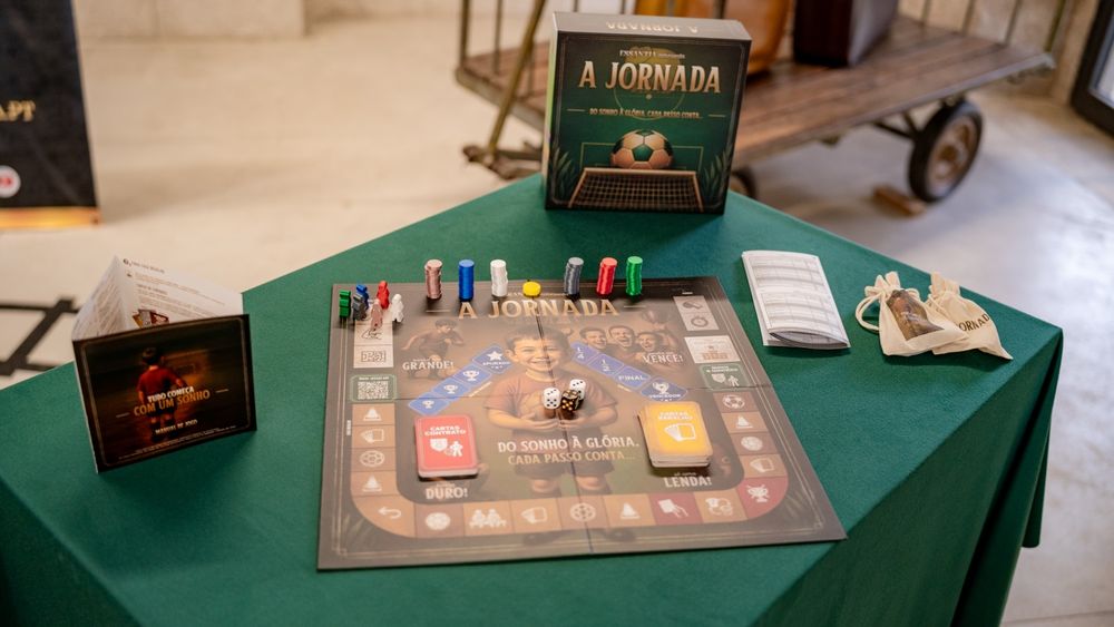 A JORNADA /NOVO/ jogo tabuleiro ESSANTIA