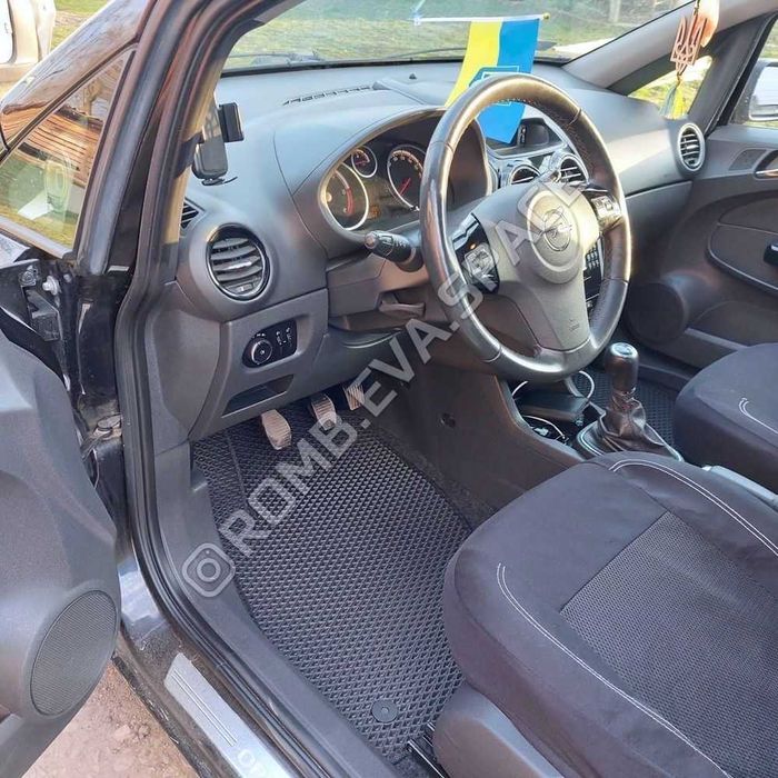 ‼️ 2 ЛОГО В ПОДАРУНОК Автоковрики EVA, ЕВА килимки, ЄВА авто коврики