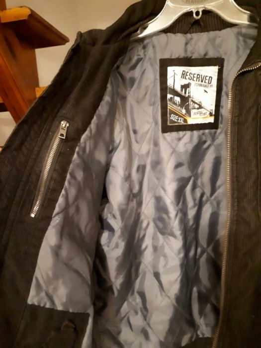 Kurtka Reserved meska sztruks xl