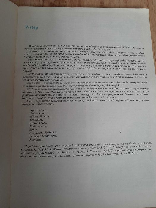Podręcznik programowania Atari Basic