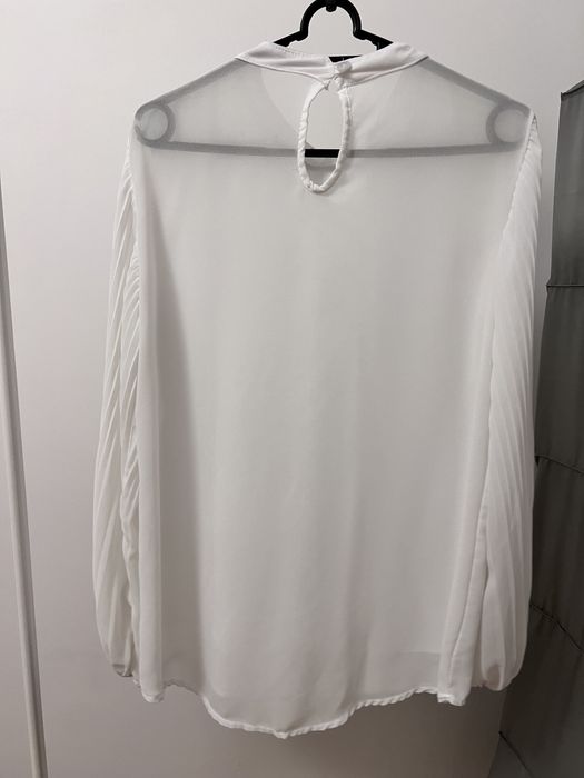 Biała damska koszula bluzka M