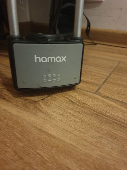 Fotelik rowerowy tylny Hamax Smiley z Zabezpieczeniem antykradzieżowym