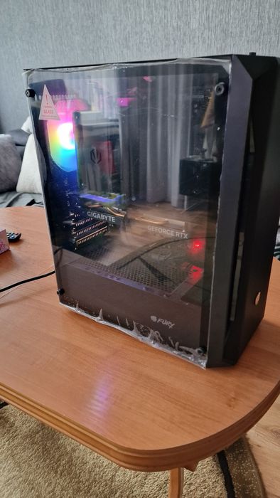 Komputer gamingowy Intel.