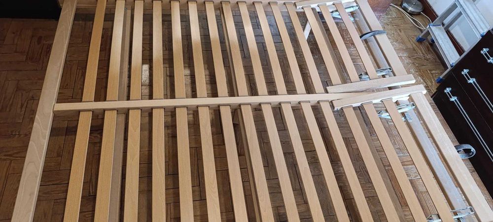 Estrado Cama em Madeira - De Cabeceira Ajustável