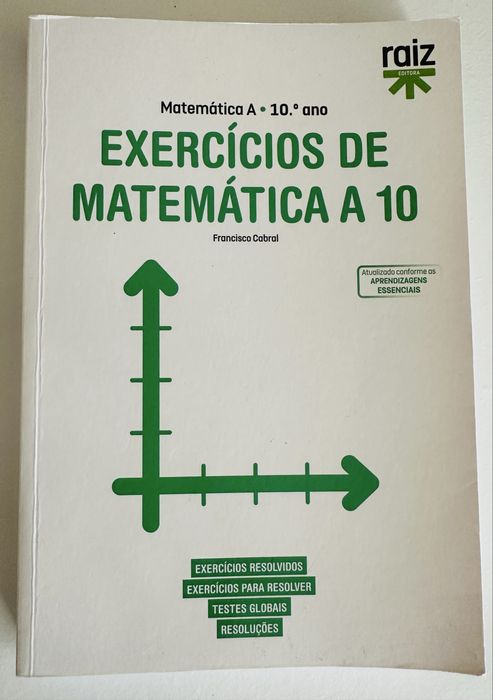 Exercícios de Matemática A 10° ano Raiz Editora
