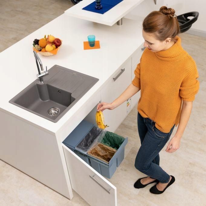 Zestaw koszy relaxdays 3 szt. 31 l
