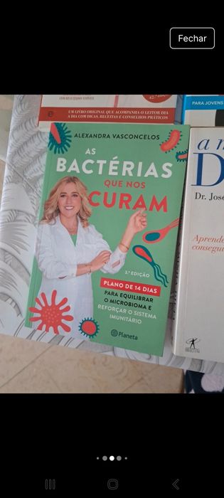 Livros saudáveis, dieta, cura