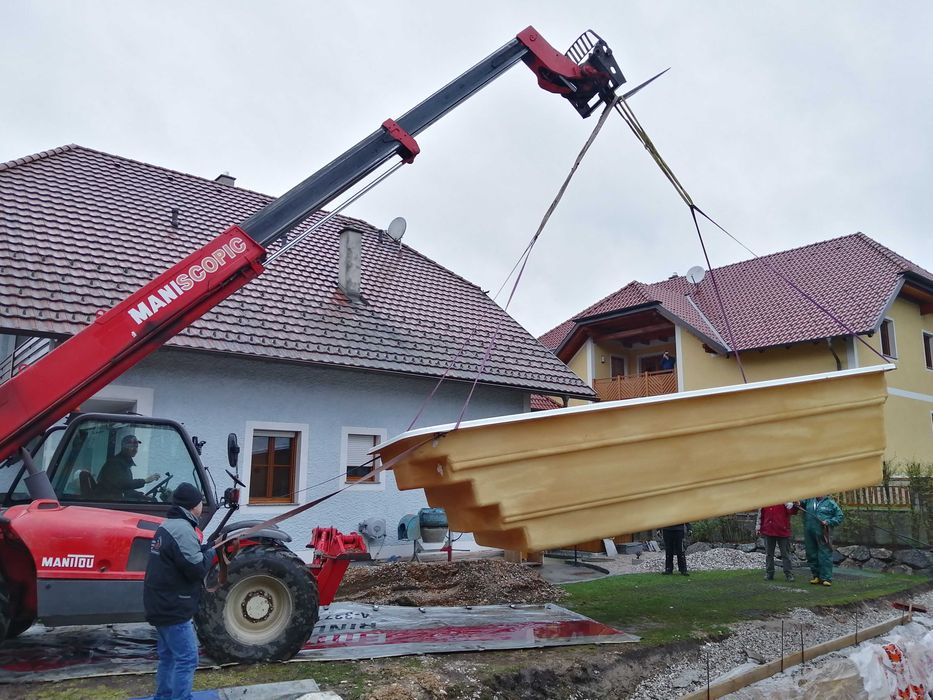 Basen Ogrodowy + FILTRACJA 6,00x3,00x1,55m Poliestrowy , Laminat