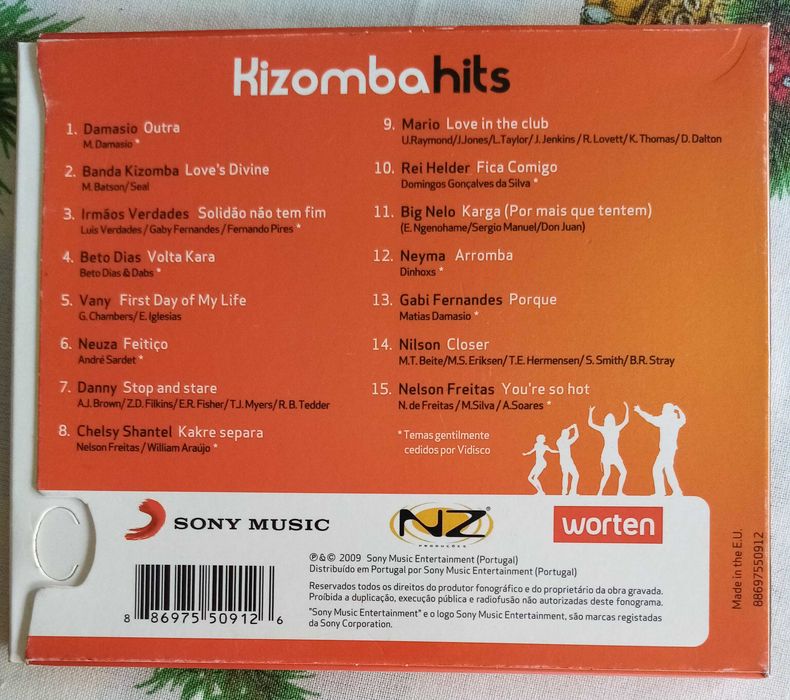 Kizomba  Hits (CD) 2009