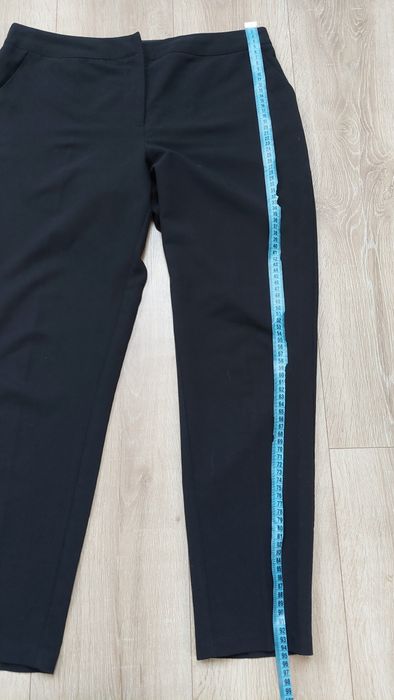 spodnie damskie proste, garniturowe r. 40