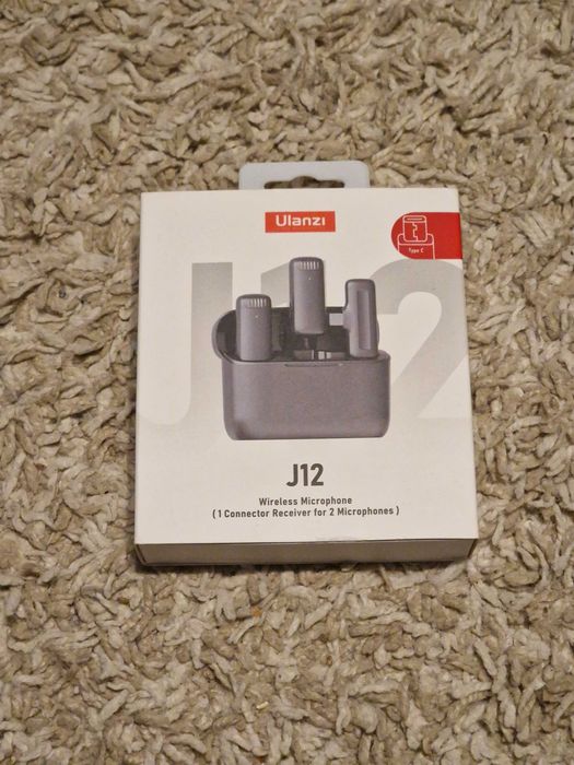 Ulanzi J12 USB-C Mikrofony Bezprzewodowe