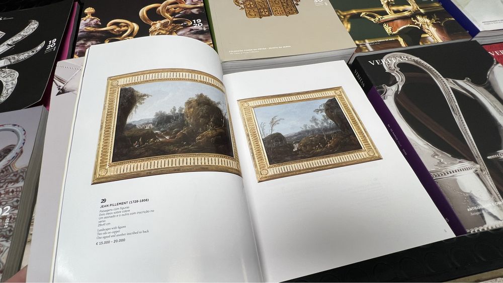 13 Catalogos Leiloes VERITAS pratas mobilias joias quadros