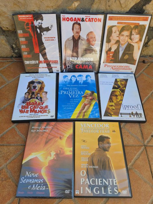 DVD's antigos novos