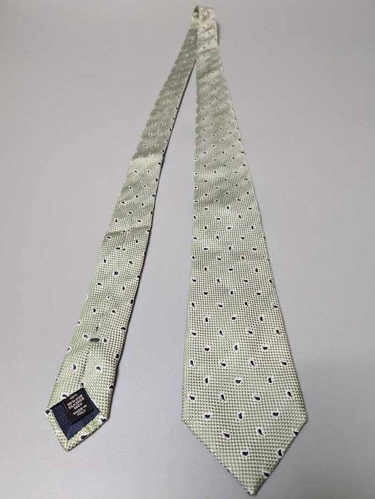 Галстук краватка Ermenegildo Zegna 100% silk Made in Italy