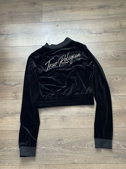 Жіноча велюрова кофта True Religion