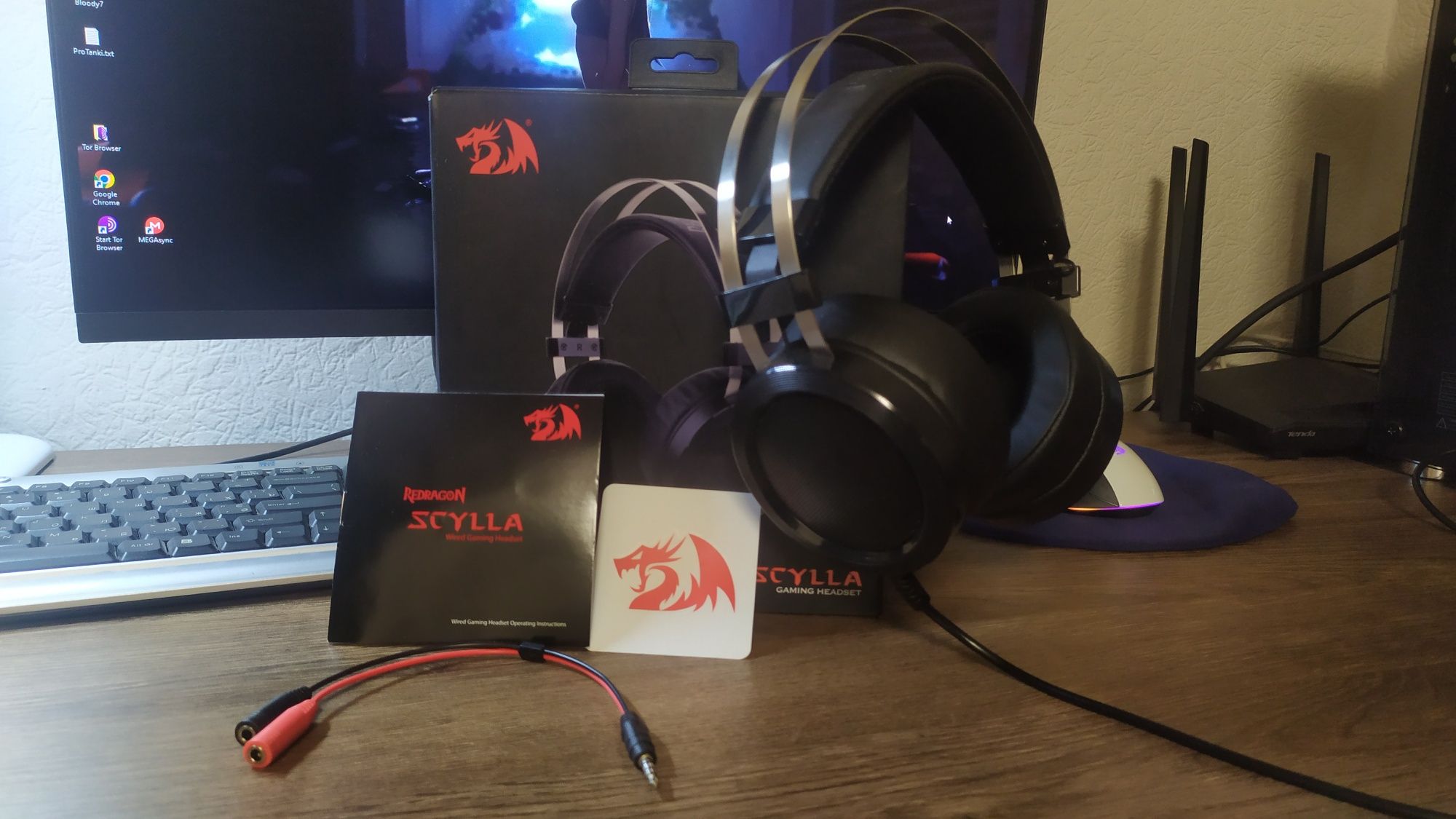 Redragon scylla outlet black