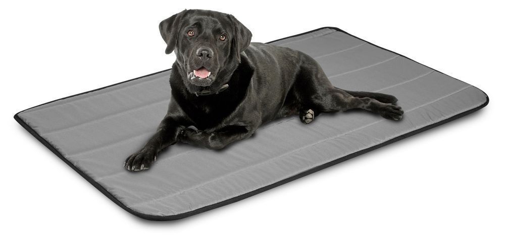 Legowisko dla psa mata 50x70 cm wodoodporne szara