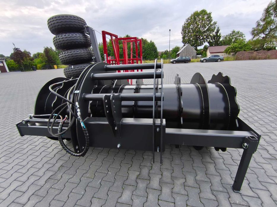Wał Pryzmowy MT2 z dociskiem bocznym  Metal technik