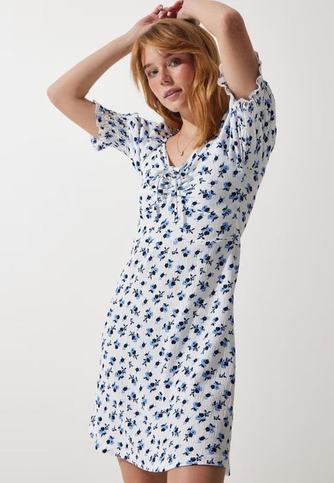 Сукня літня з квітковим принтом