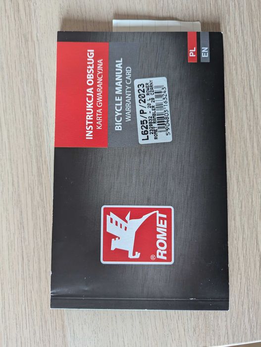 Rower górski ROMET RAMBLER 29 (2023) 20"