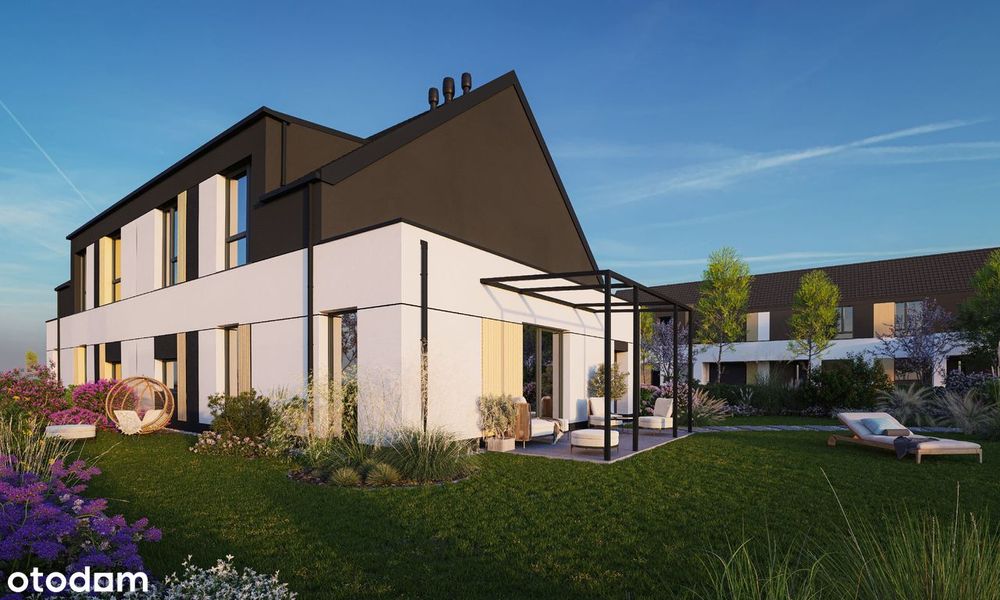 Unikatowy wykończony bliźniak 171 m2 | 5 pokoi | ogród + taras, garaż