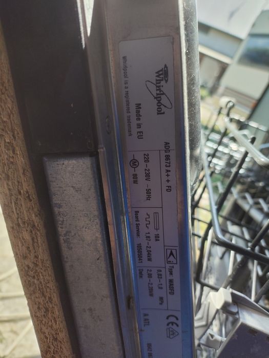 Zmywarka do naczyń Whirlpool ADG8673++FD
