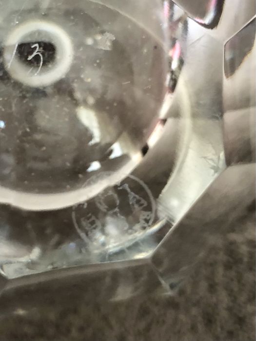 BACCARAT - Frasco de perfume vintage em cristal