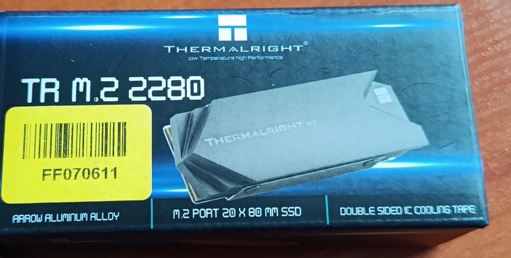 Радіатор для SSD Thermalright M.2 2280 SSD (TR-M.2 2280 SSD)