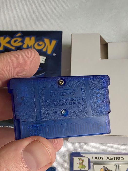 Pokemon Sapphire Nintendo GBA