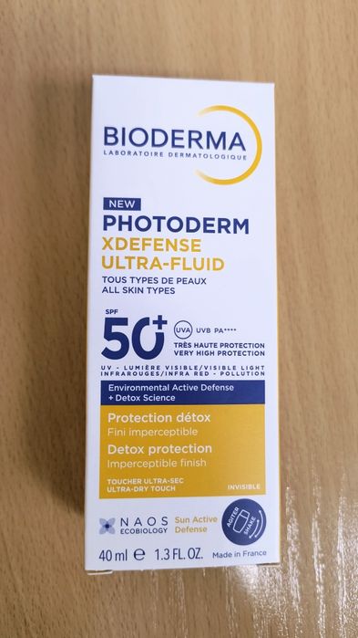 Bioderma Photoderm SPF50+ xdefense ultra fluid krem do twarzy 40ml