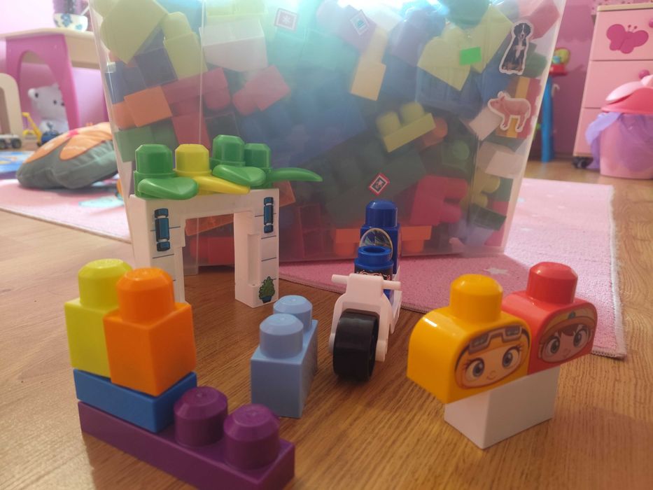 Klocki mega bloks duze klocki