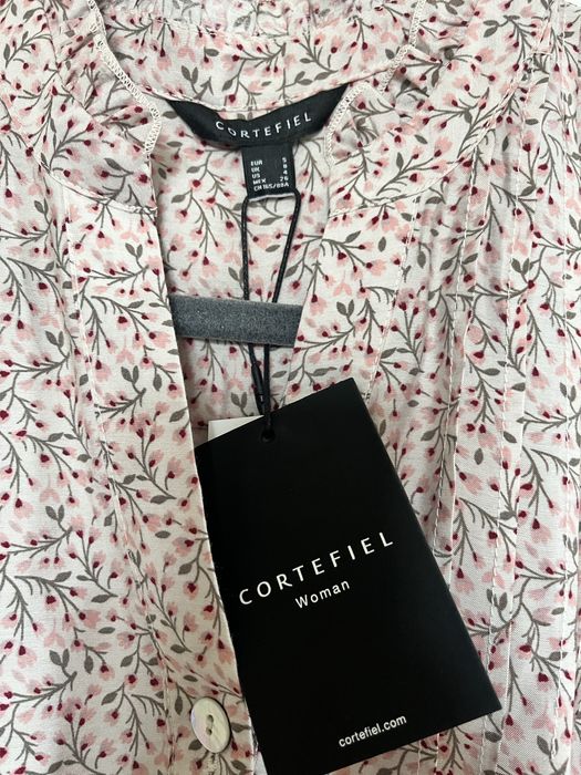 Nowa sukienka Cortefiel metki midi maxi wiskoza S