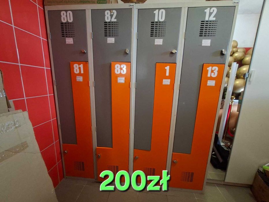 Szafa bhp do szatni