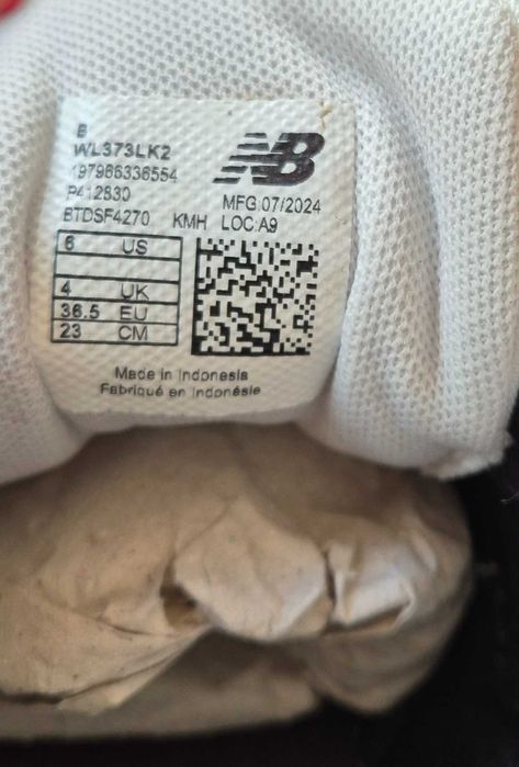New Balance 373 - rozm.36,5 - OKAZJA