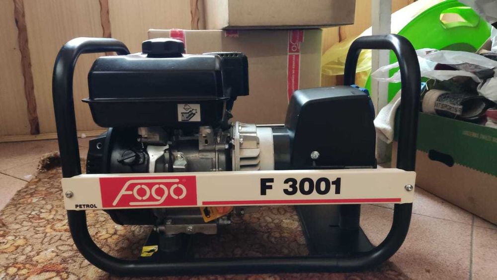 Генератор Fogo F3001 монофазний, 2,7 kBт, 6,5 НР