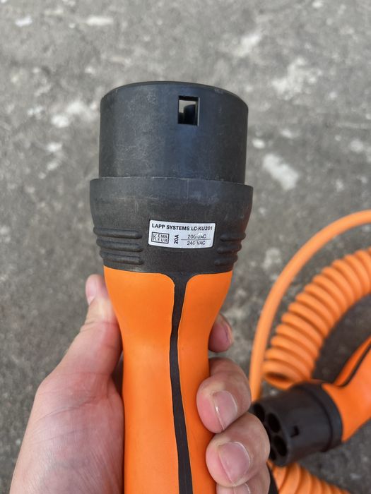 Зарядний кабель Type 2.