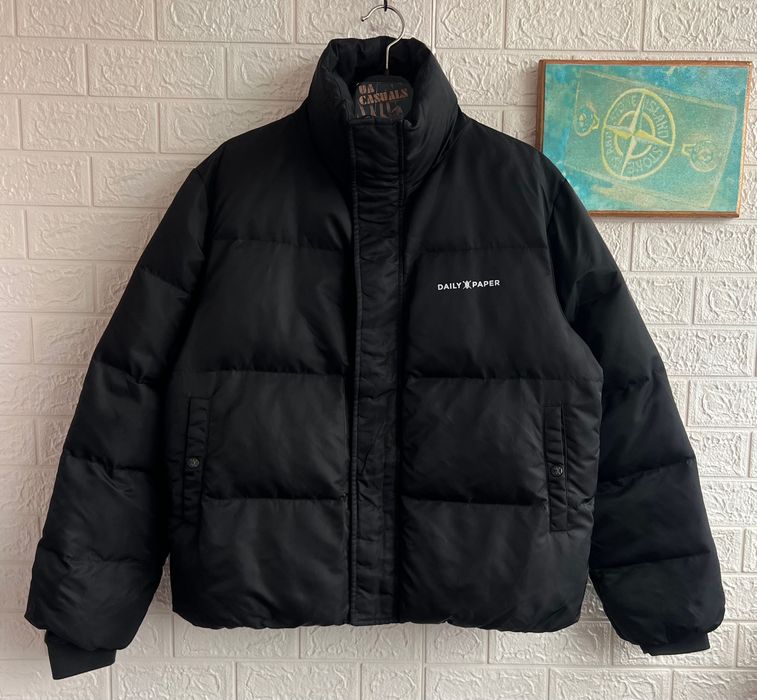 Пуховик Daily Paper натуральный пух тепла зимова куртка рХЛ
