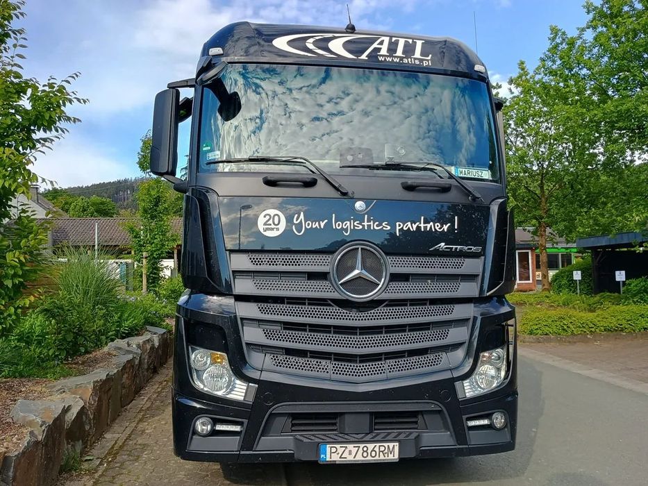 Mercedes-Benz Actros  Mercedes Actros , LOW DECK, pierwszy właściciel salon Polska