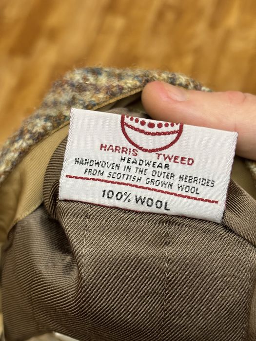 кепка  жиганка шерстяная  Dunn & Co Harris Tweed