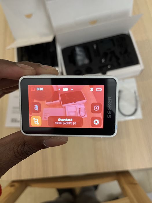 WOLFANG Seeker One GA480 – Câmera de Ação 4K com Acessórios