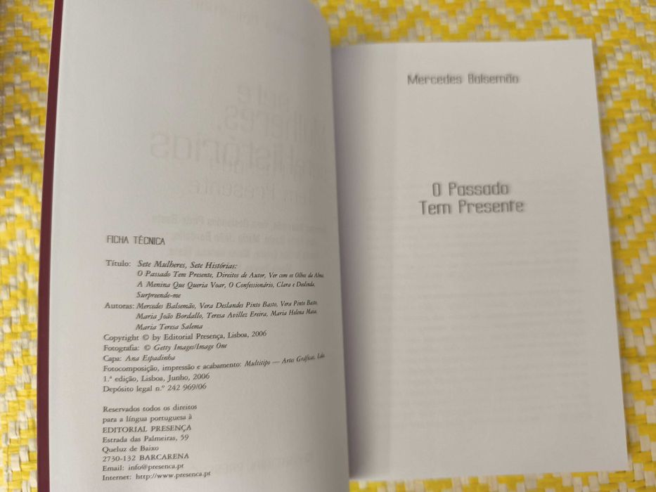 Sete mulheres sete histórias –
Mercedes Balsemão