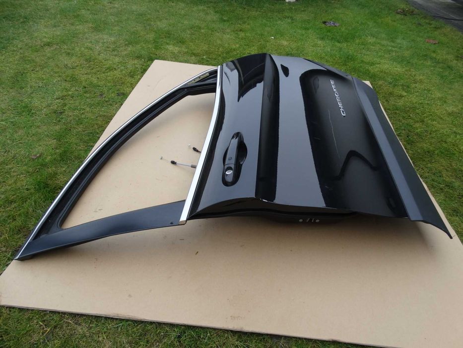 drzwi prawy przód przednie prawe jeep cherokee v kl 13-23 pxr czarne