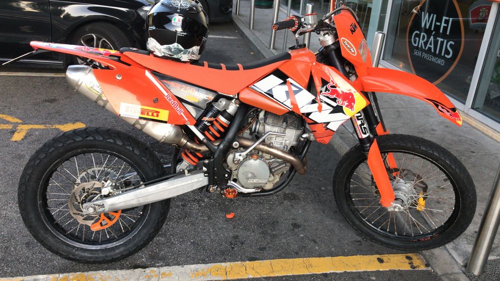 KTM exc-f 250 —uma diversao autentica