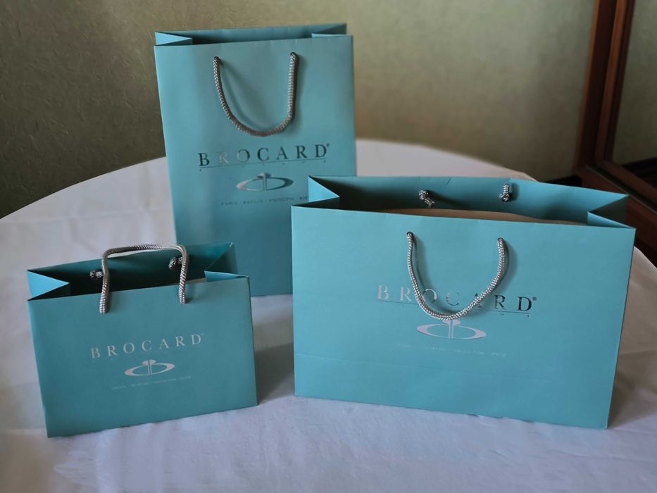 Брендовые пакеты Brocard, Victoria`s Secret, Marc O`Polo