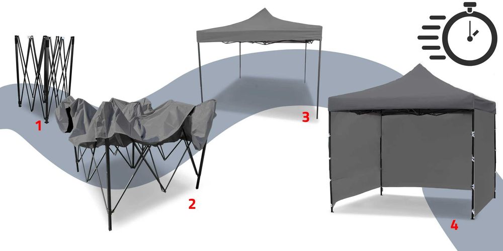 WARTO 50kg 3x6 MOCNY Namiot Handlowy Ogrodowy Pawilon Ekspresowy Turek